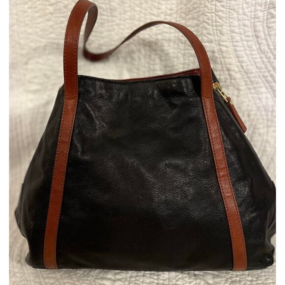 Vintage Fossil Gwen Shopper Tote Leather - Picture 13 of 16